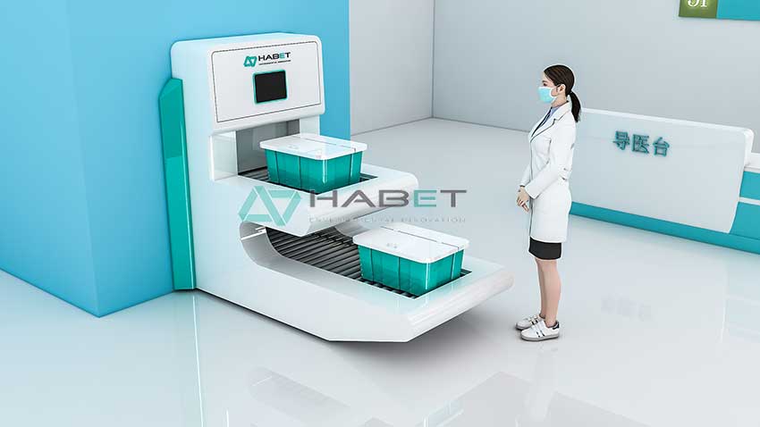 Medical box logistics delivery system